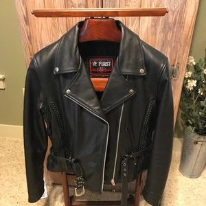 Women’s Leather motorcycle jacket